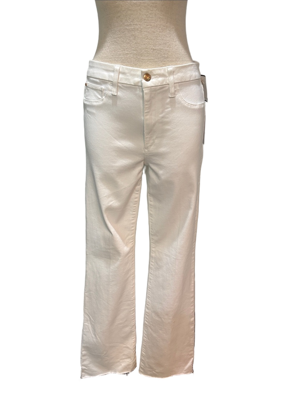 Joes Jeans sz 30 Flawless Hi (rise) Honey curvy bootcut white jeans NWT FLAW